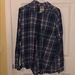 American eagle plaid shirt